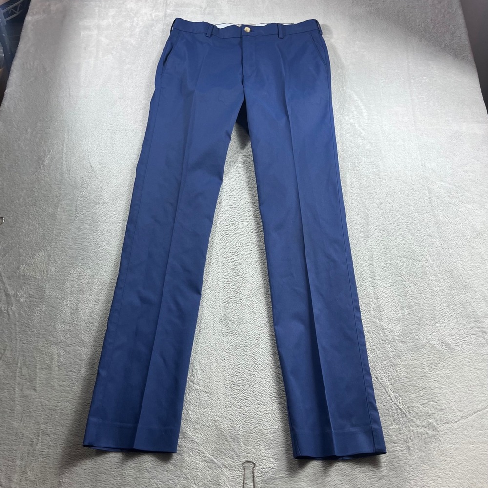 Peter Millar Raleigh Performance Trouser EB77 Blue Mens 30/34 Golf Pants